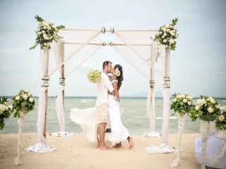 オーシャンビューの挙式会場